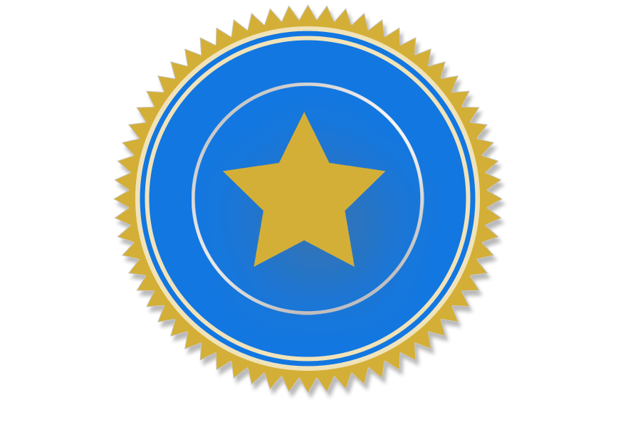 Gold badge